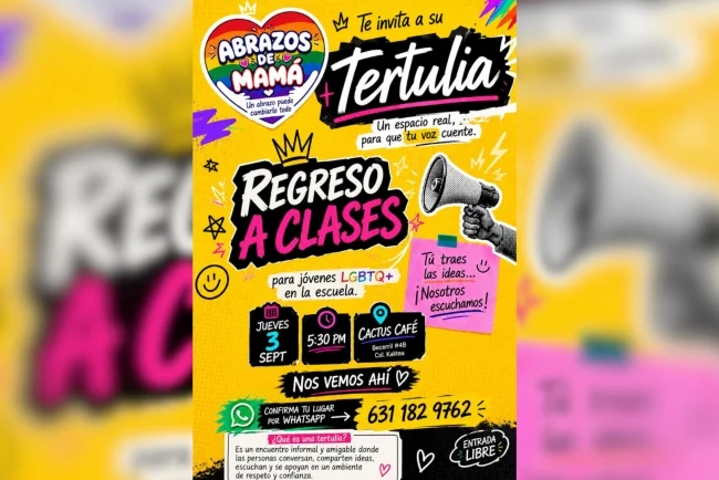 Abrazos de Mamá impulsa espacio de apoyo para jóvenes LGBTQ+ y sus familias en Nogales