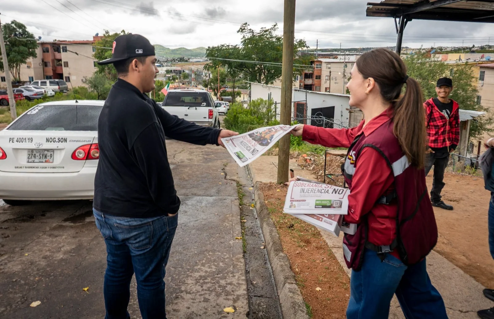 Julia Huerta mantiene recorridos de cercanía ciudadana en Pueblitos y Canoas