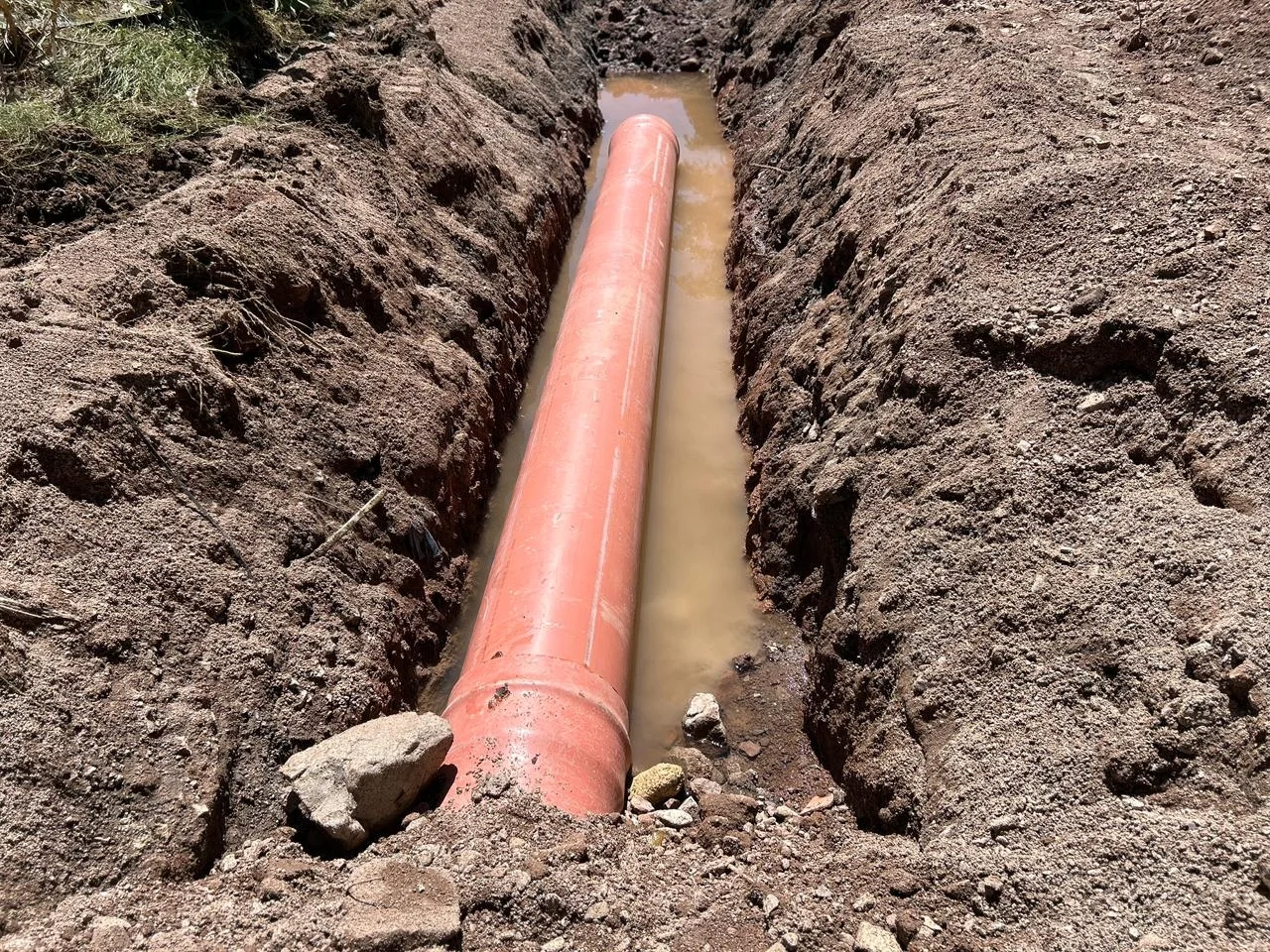 OOMAPAS refuerza saneamiento del arroyo Los Nogales