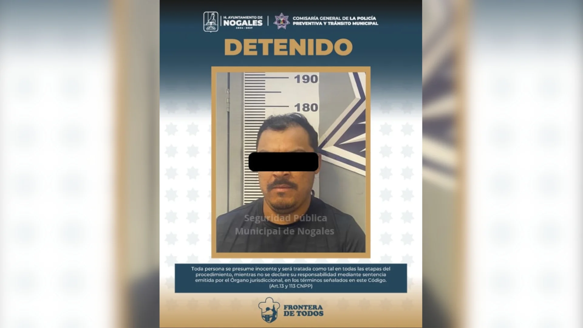 Conductor es detenido por manejar en estado de ebriedad durante la madrugada