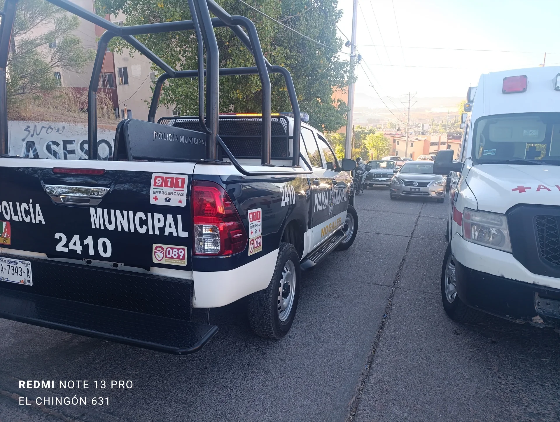 Atienden dos atropellamientos registrados en distintos sectores de Nogales