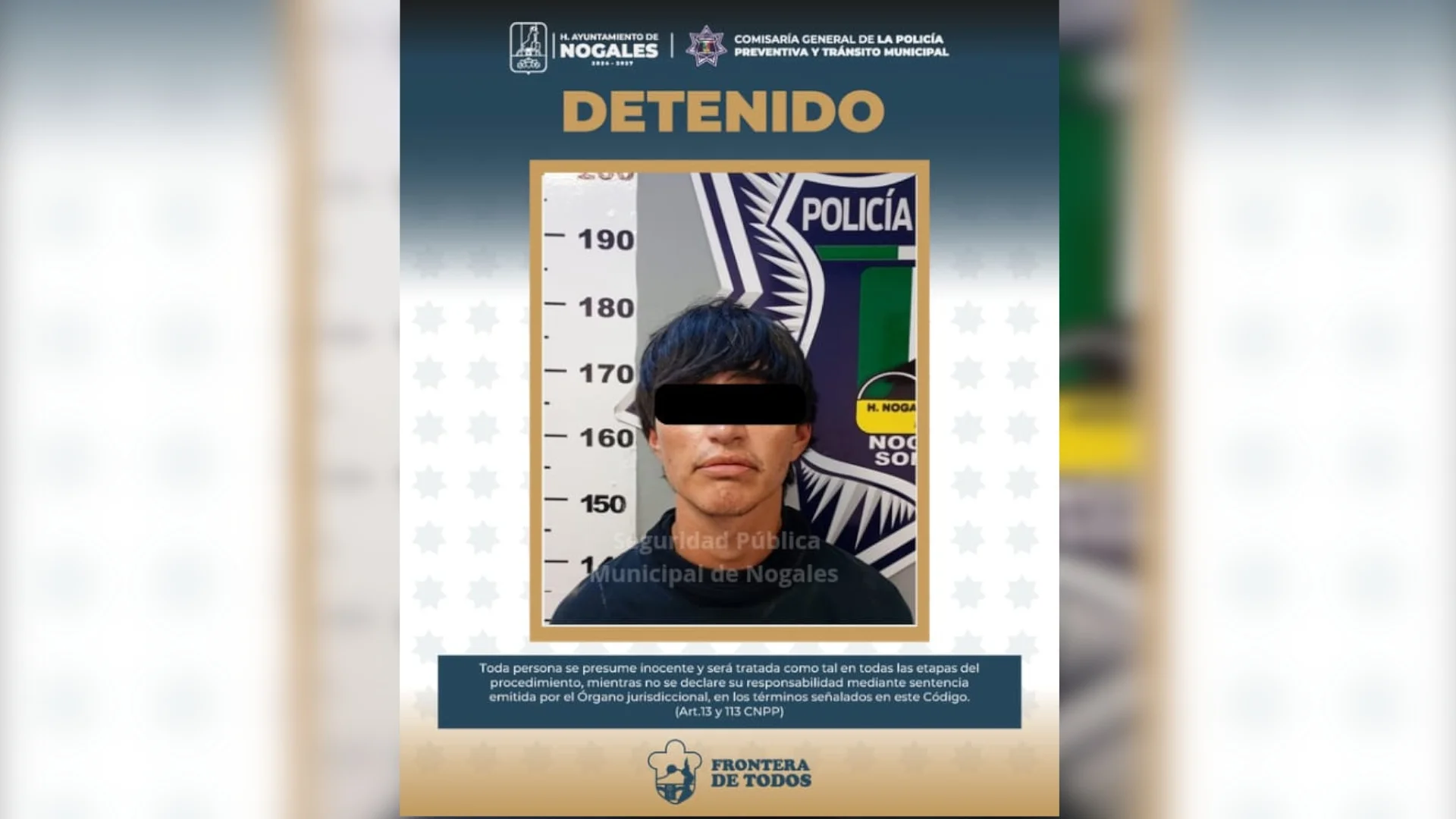Detienen a hombre señalado por agredir y amenazar de muerte a su madre en Pima 1