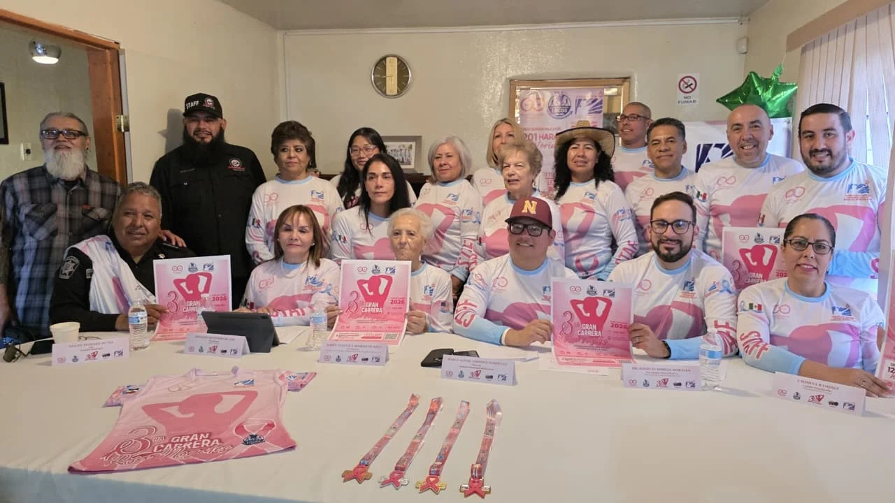 Preparan Tercera Gran Carrera Rosa para apoyar la prevención del cáncer de mama