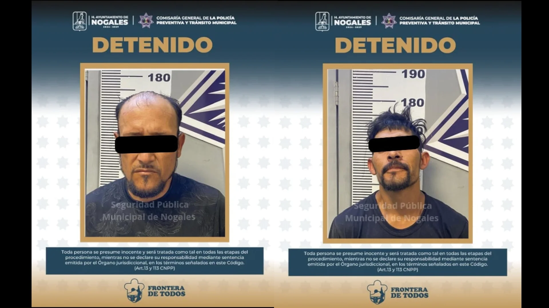 Detienen a dos hombres por presunto robo de cableado de Telmex en Nogales