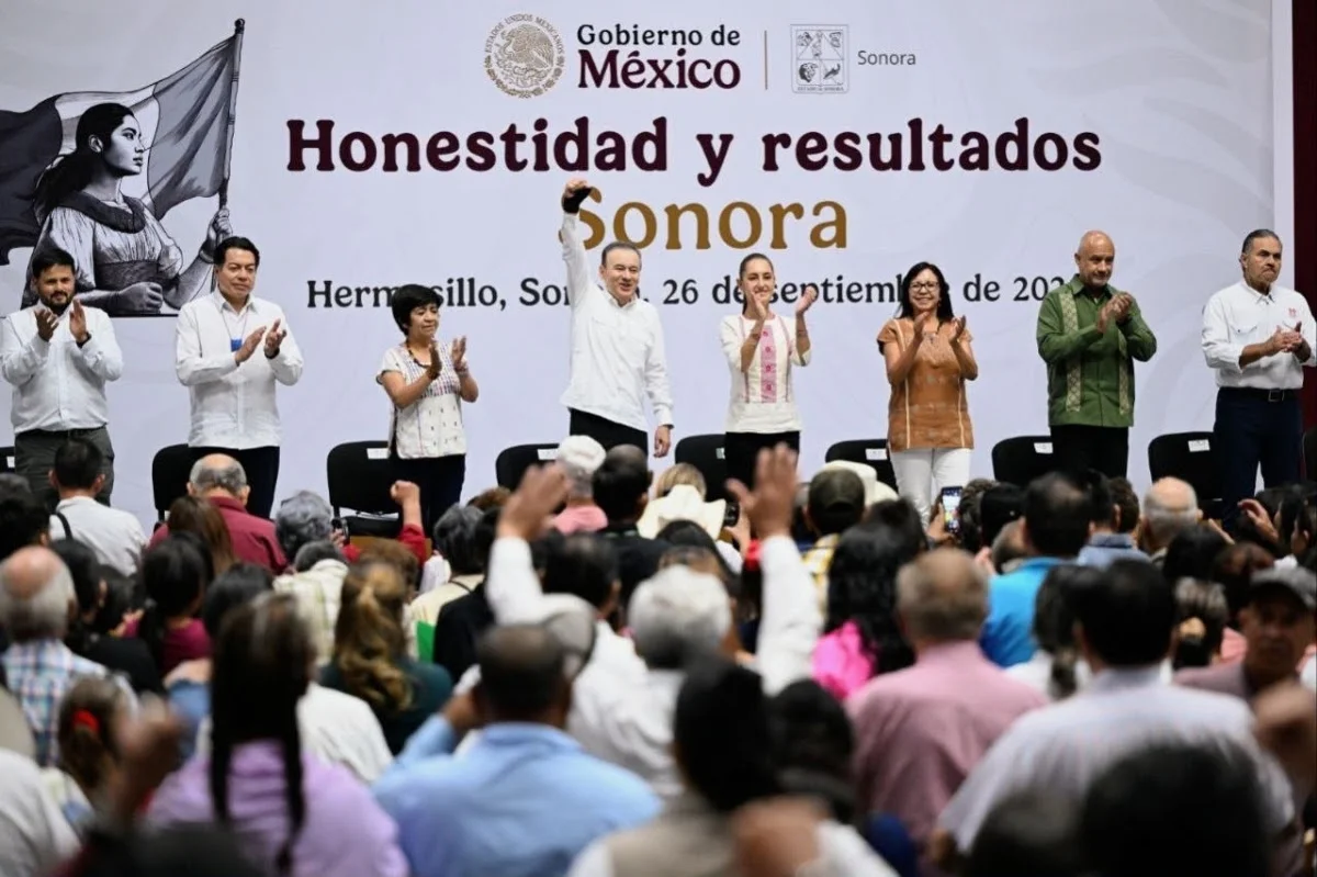 Sheinbaum y Durazo destacan resultados de programas y obras federales en Sonora
