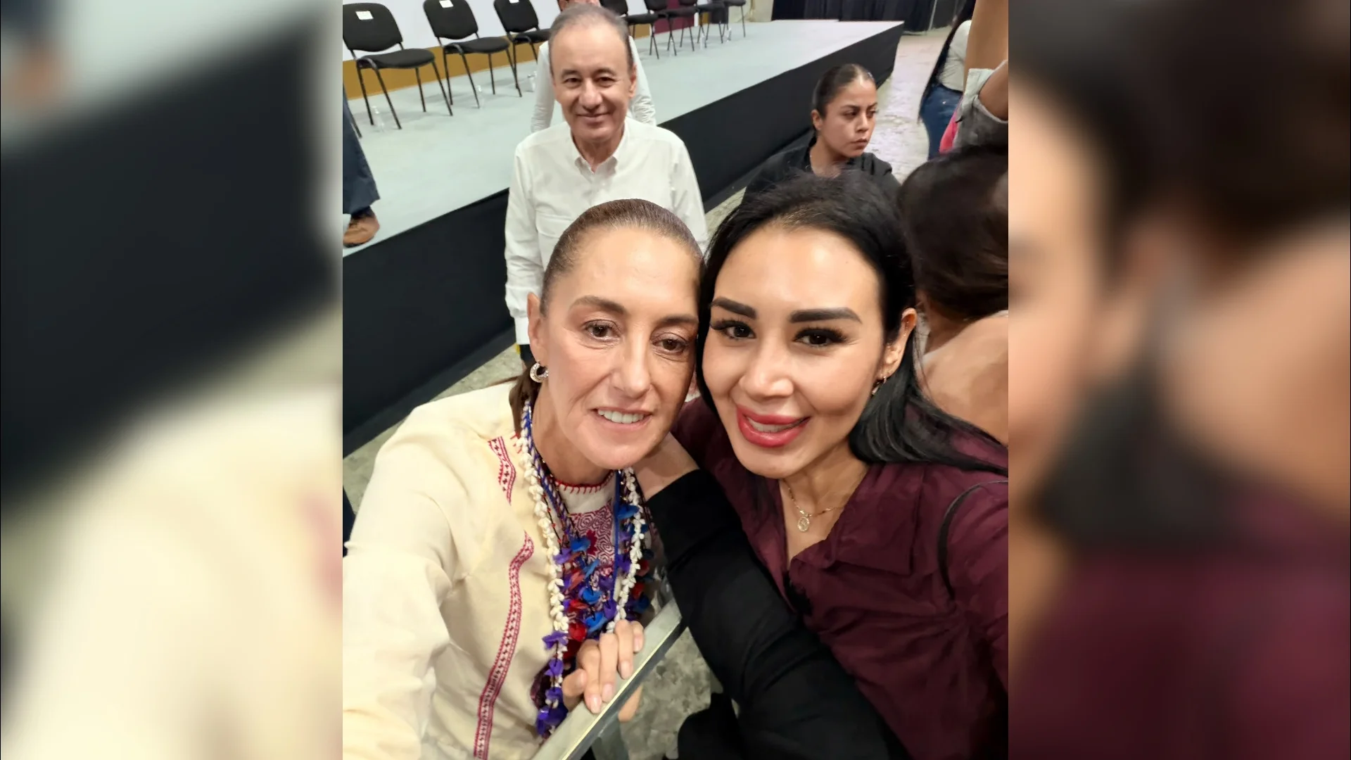 Angélica Burgos destaca encuentro con Claudia Sheinbaum durante visita a Sonora