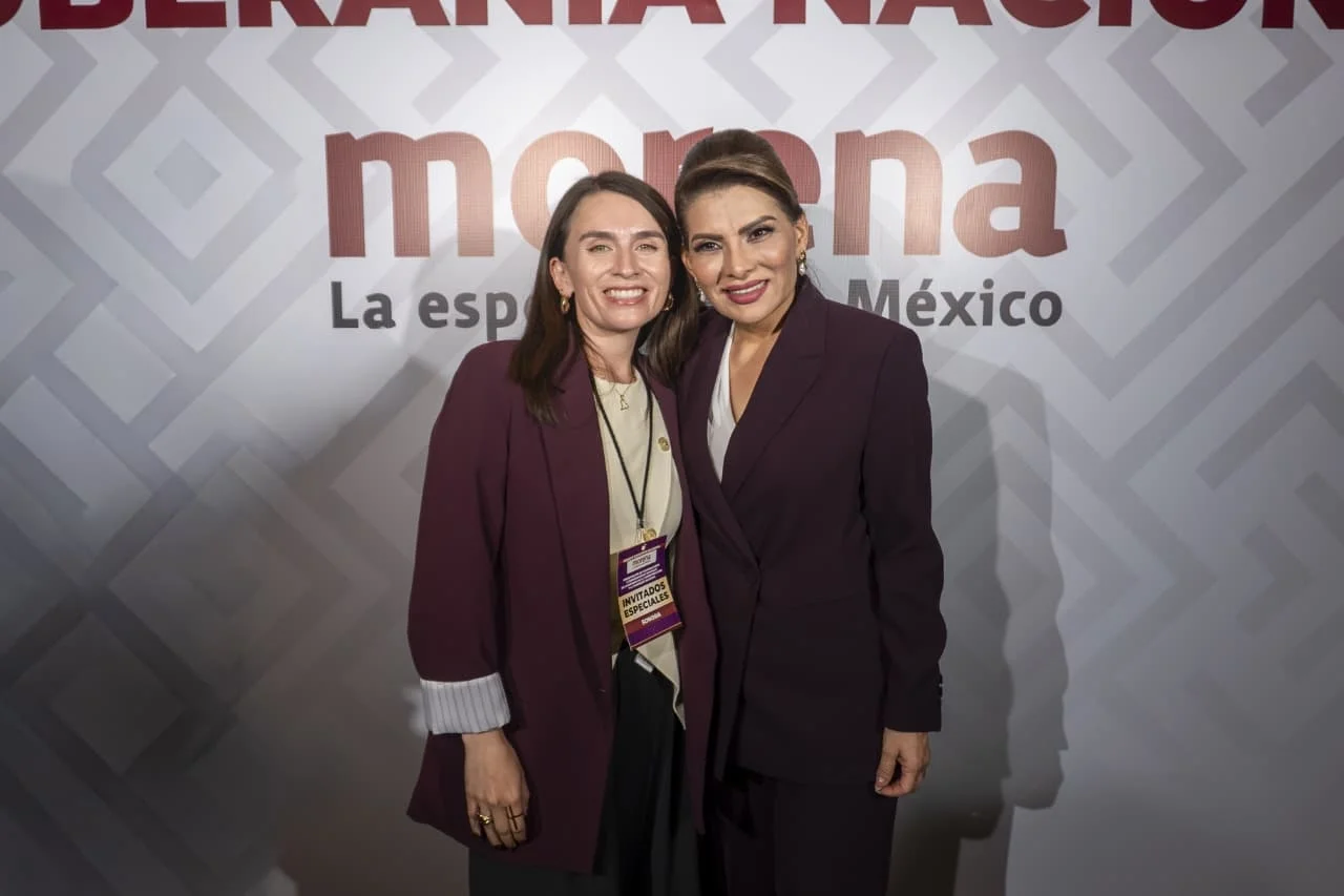 Julia Huerta felicita a Lorenia Valles por su designación como coordinadora en Sonora