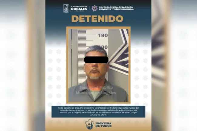 Conductor es detenido tras meterse a la fila para cruzar a EU y presuntamente agredir a un policía