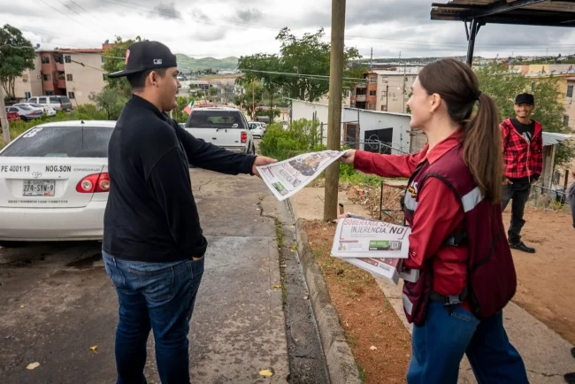 Julia Huerta mantiene recorridos de cercanía ciudadana en Pueblitos y Canoas