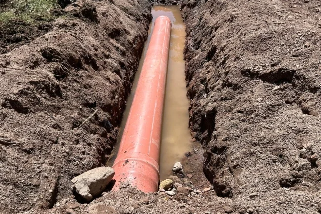 OOMAPAS refuerza saneamiento del arroyo Los Nogales