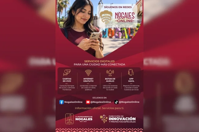 Ciudadanía podrá consultar desde NogalesOnline el movimiento en garitas