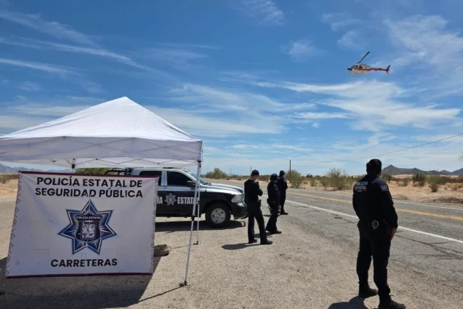 PESP mantiene operativo permanente de vigilancia en carreteras de Sonora