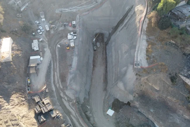 Retomarán detonaciones para concluir túnel ferroviario entre México y Estados Unidos