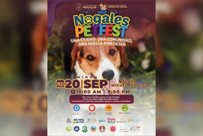 Pet Fest 2026 reunirá adopciones, servicios y actividades para mascotas en Nogales