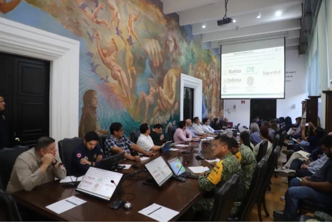 Sonora instala Comité de Emergencias ante posibles efectos del huracán Polo