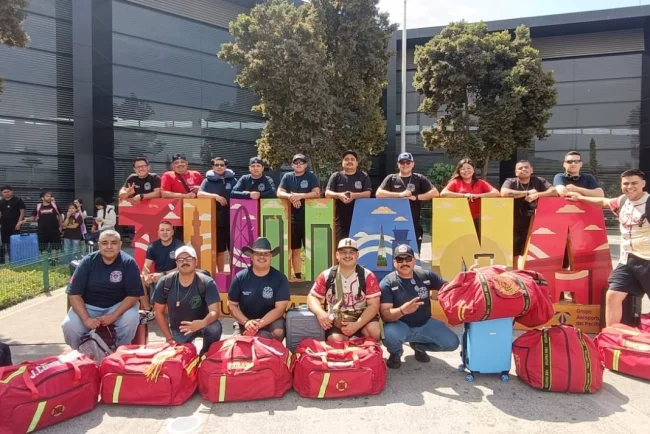 Bomberos de Nogales participan en Congreso Internacional y fortalecen capacitación en rescates