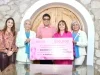 Inicia en Nogales colecta “Todos Unidos Contra el Cáncer” con donativo de 50 mil pesos