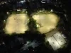 Invierten casi 2 millones de pesos en iluminación de la Unidad Deportiva Villa Sonora en Nogales