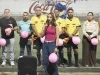 Realizan partido de fútbol y colecta contra el cáncer de mama en Nogales