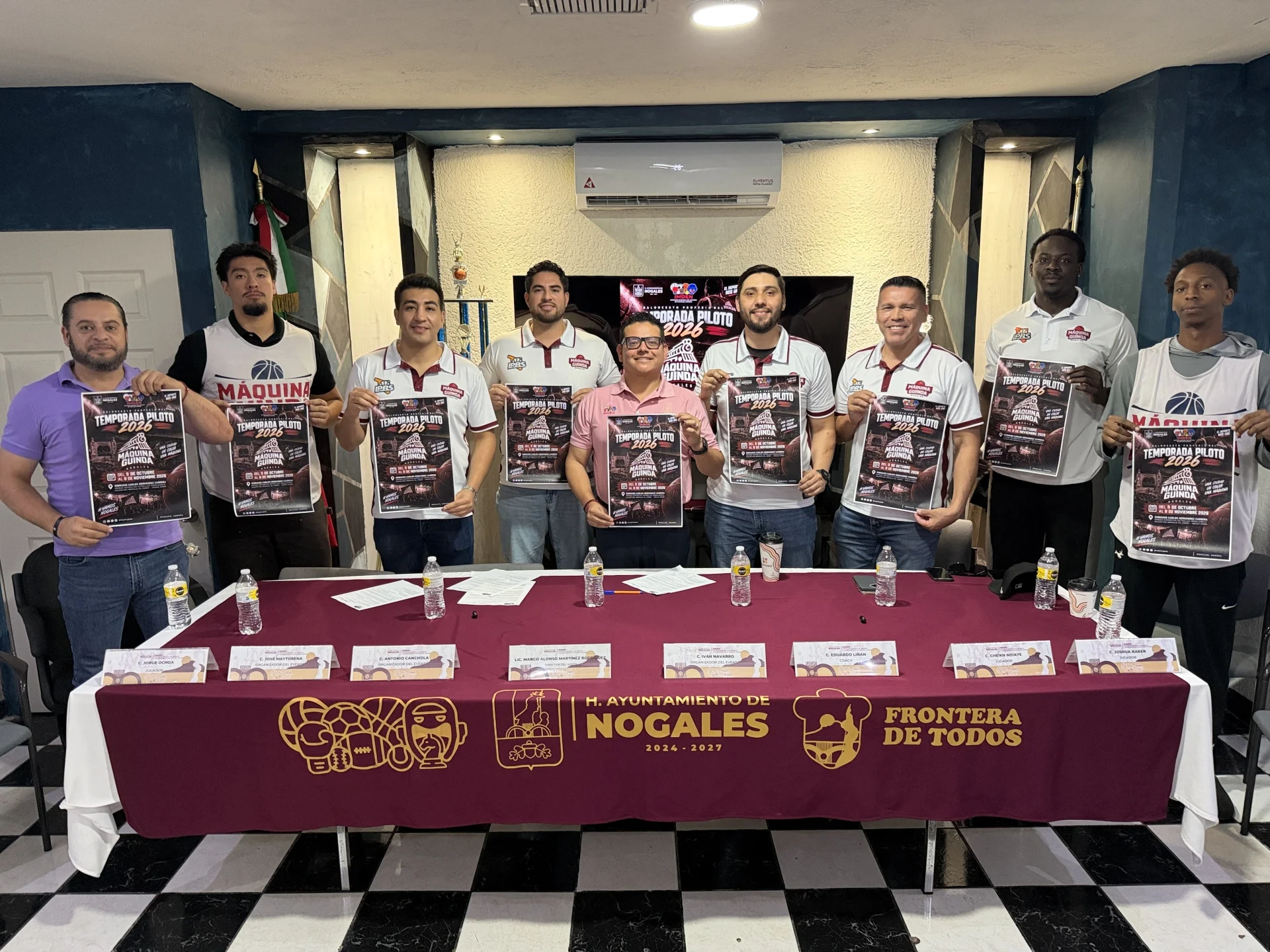 “Máquina Guinda” debuta en Nogales como plataforma para impulsar el talento local en el basquetbol