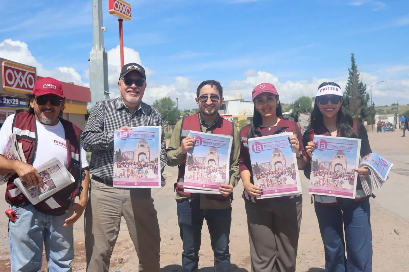 Angélica Burgos llama a Morena a fortalecer trabajo territorial y unidad en Nogales