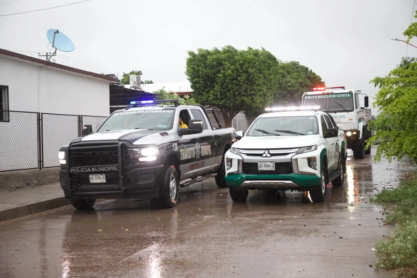 Remanentes de Rachel provocan lluvias en Sonora; Protección Civil mantiene vigilancia preventiva