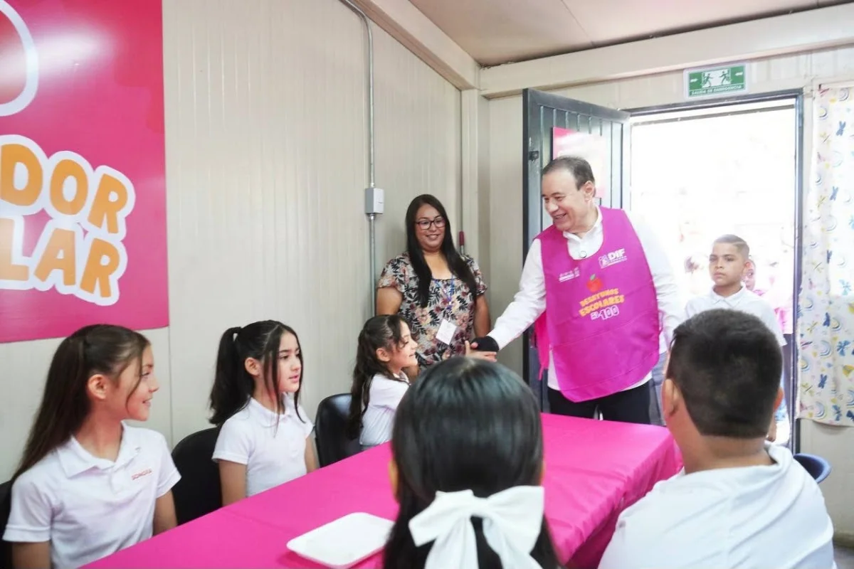 Sonora invierte 334.8 millones de pesos en desayunos escolares durante 2026