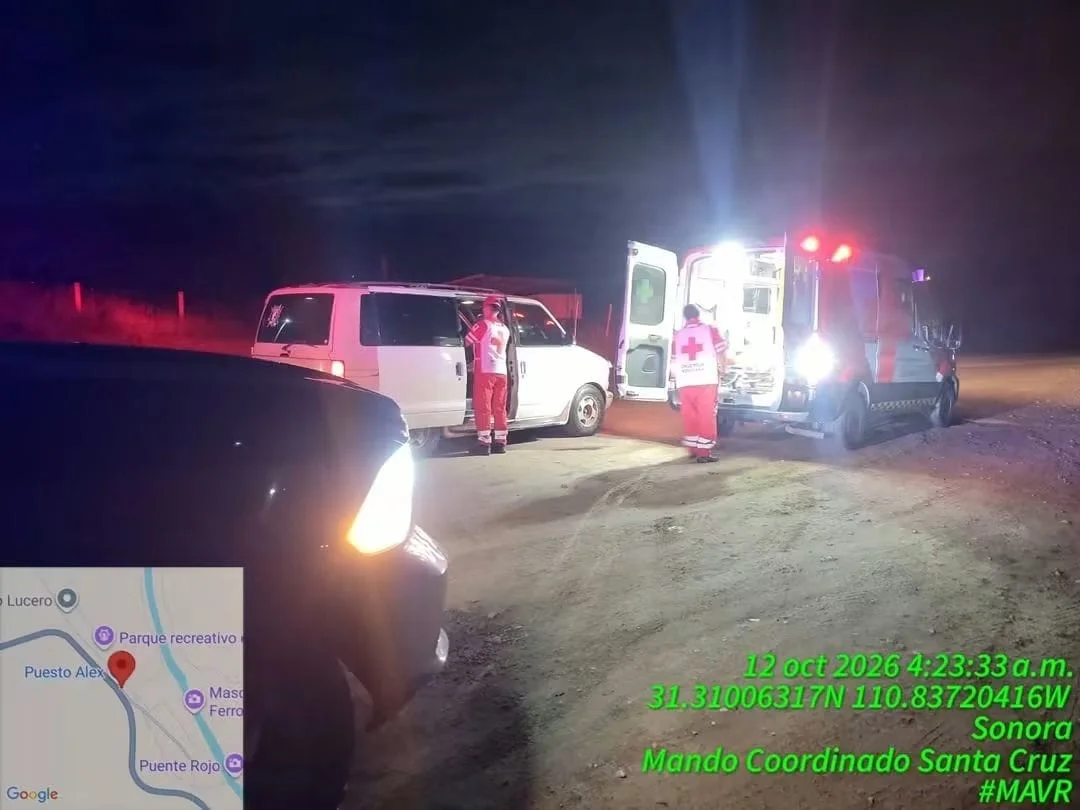 Trasladan de urgencia a mujer con complicaciones posparto de Santa Cruz a Nogales