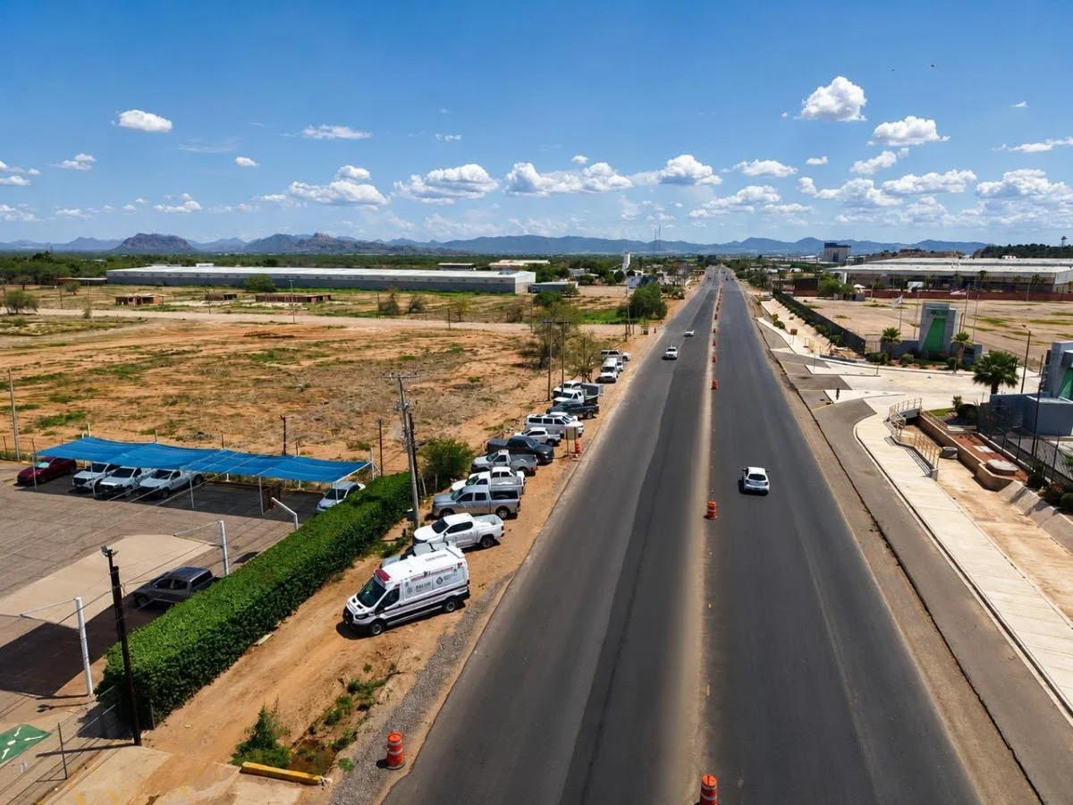 Modernización de carretera Hermosillo–Bahía de Kino registra 95% de avance con inversión de 500 mdp