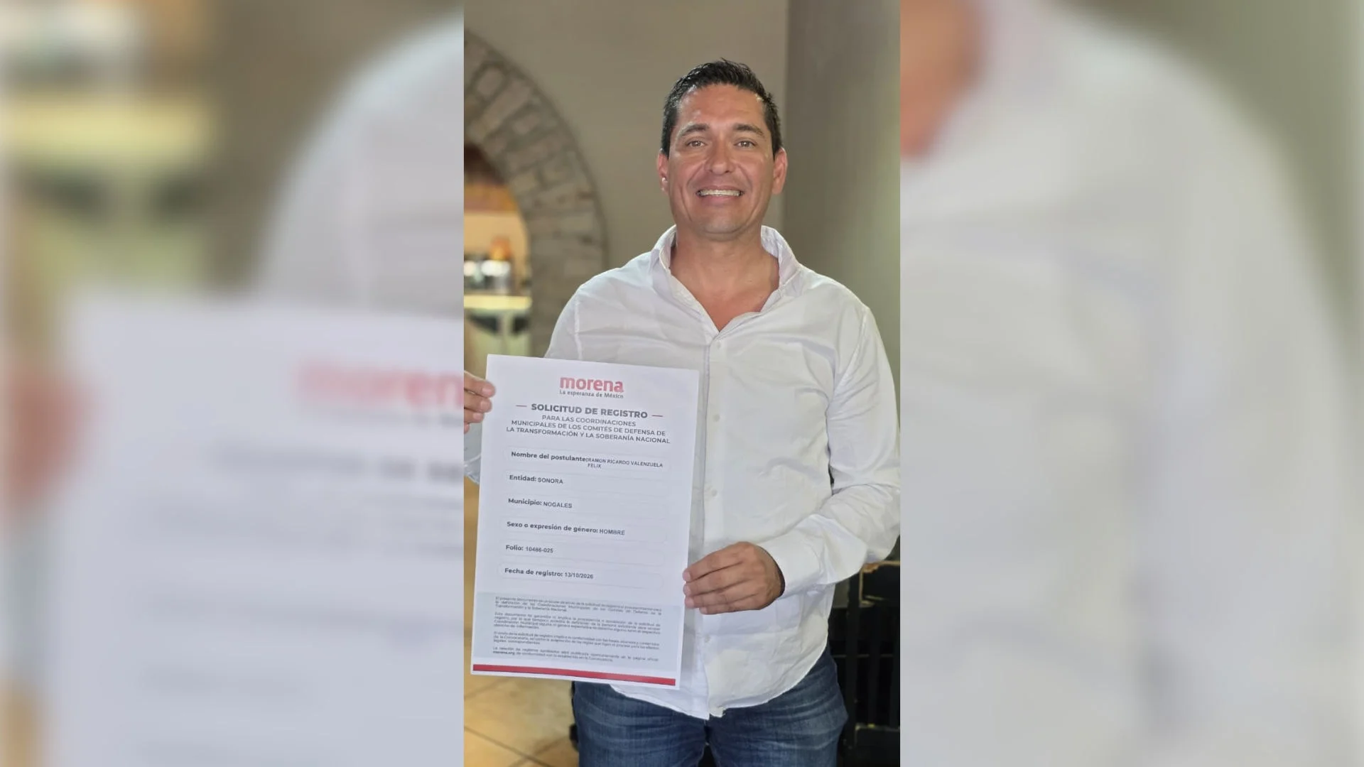 Ramón Valenzuela propone pacto de civilidad y trabajo territorial en proceso interno de Morena