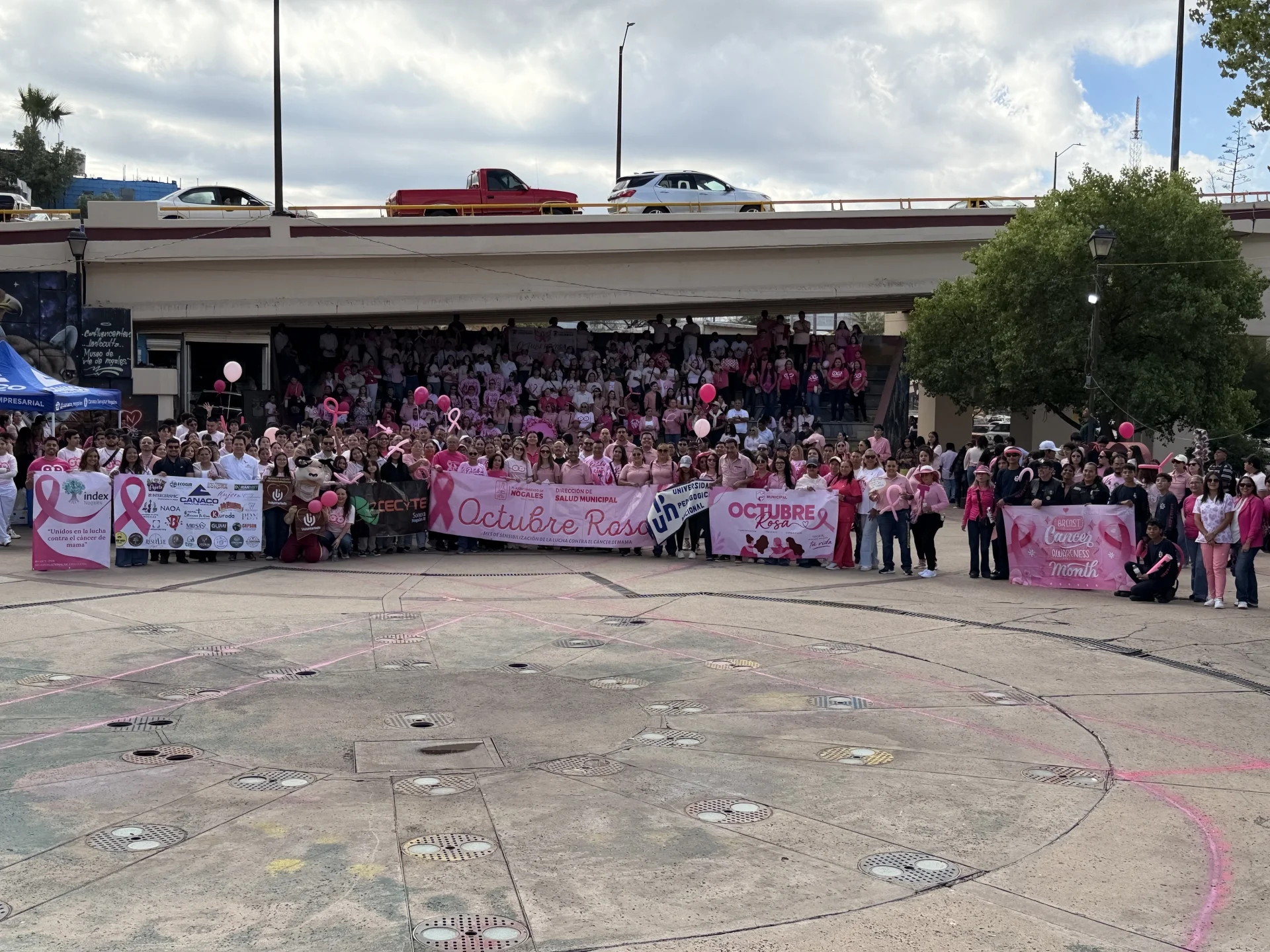 Marcha Rosa en Nogales impulsa la detección oportuna del cáncer de mama