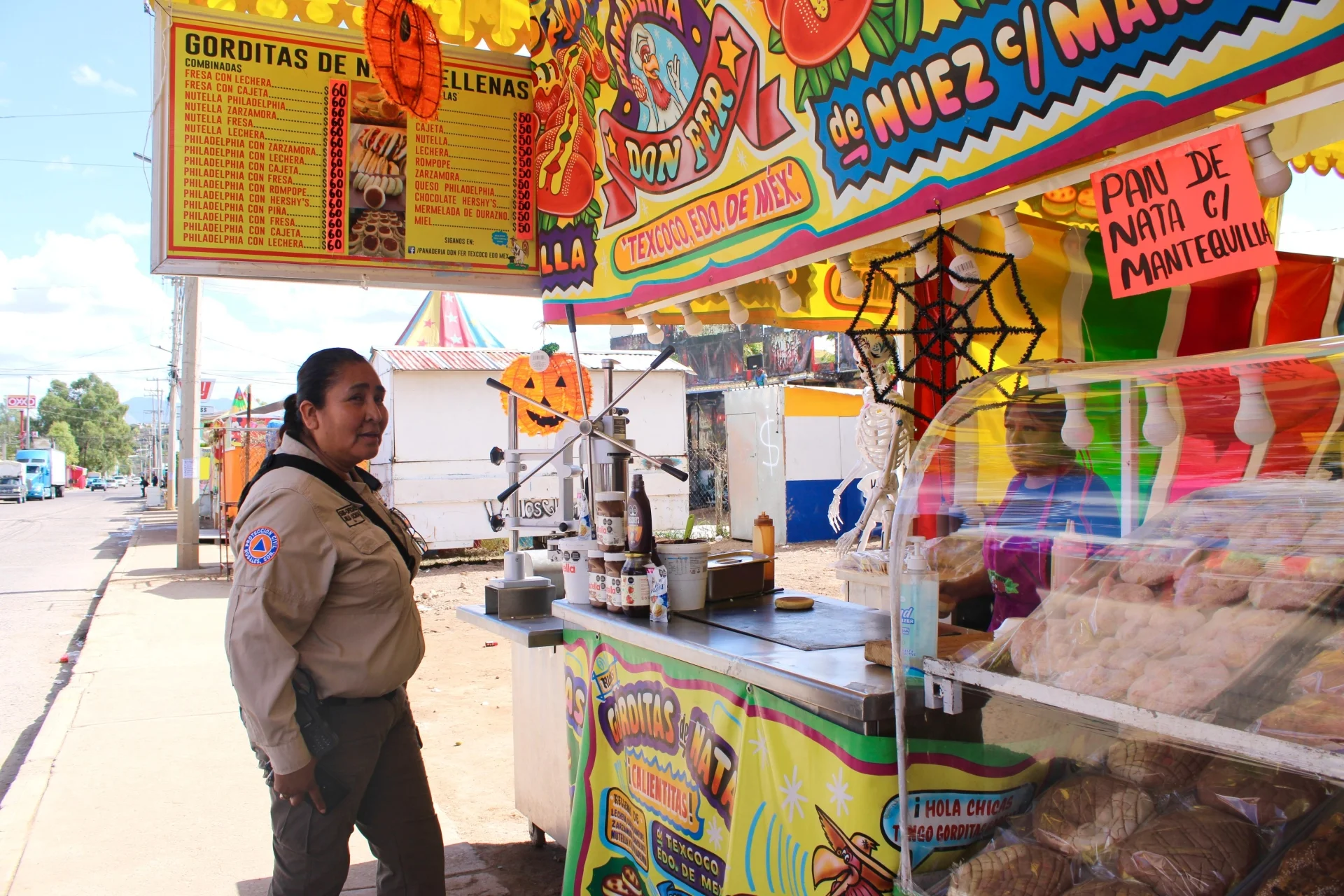 Supervisan puestos de la Feria del Día de Muertos 2026 en Nogales para garantizar la seguridad