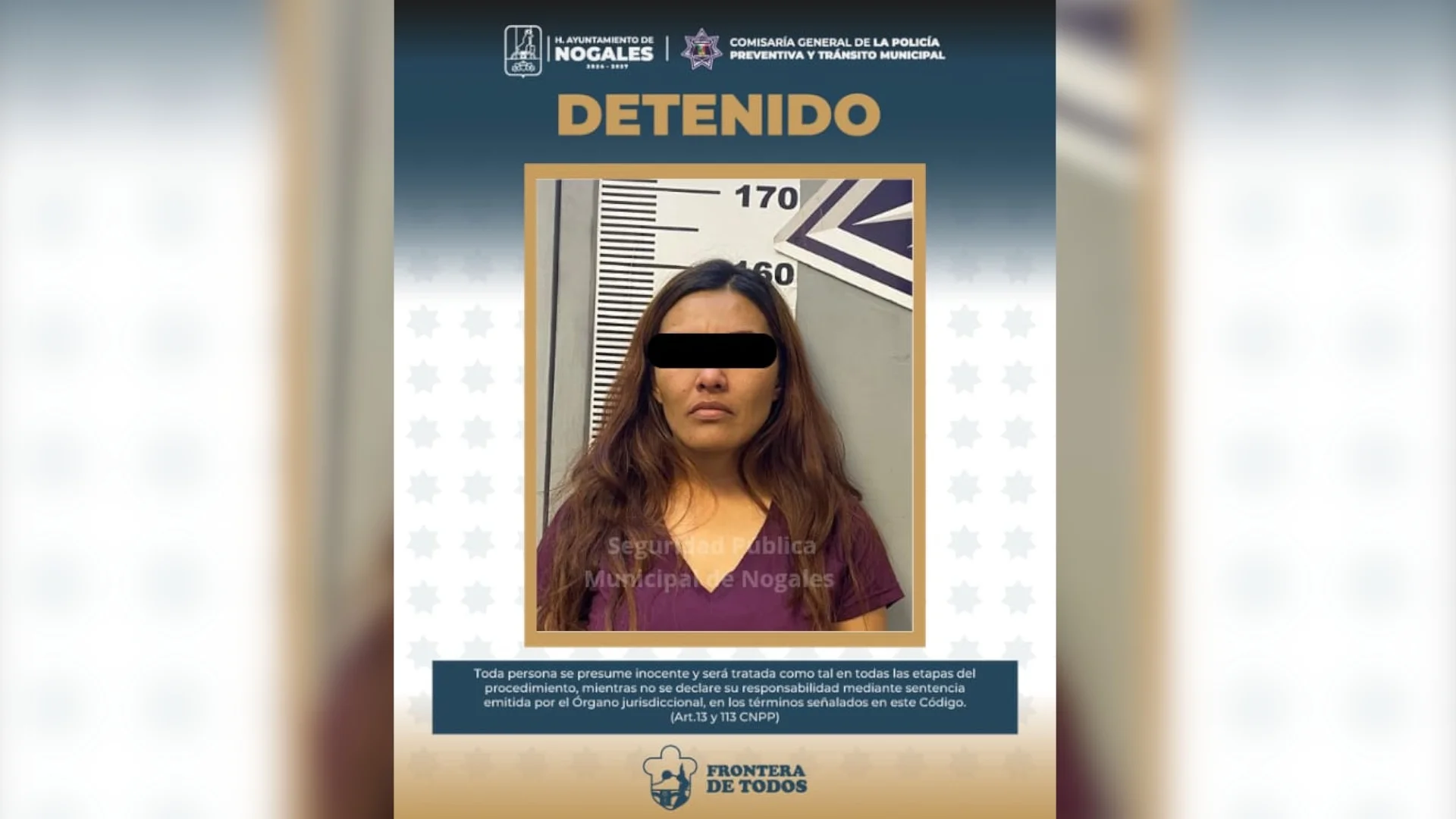 Detienen a mujer tras agredir con piedras a su pareja y amenazar a su madre