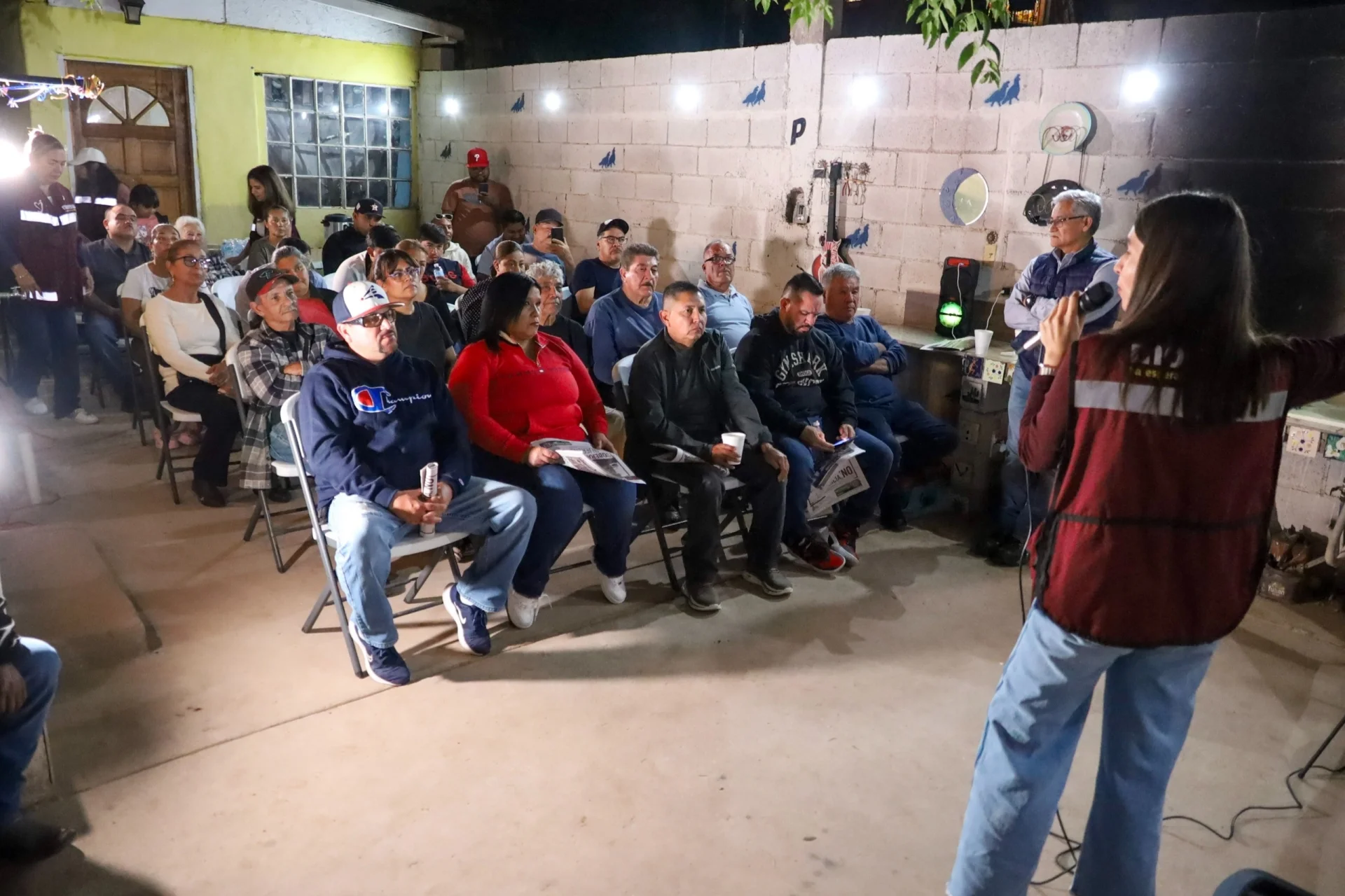 Encabeza Julia Huerta asambleas informativas durante proceso interno de Morena