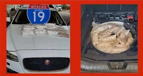 Patrulla Fronteriza asegura más de 15 kilos de metanfetamina en la I-19