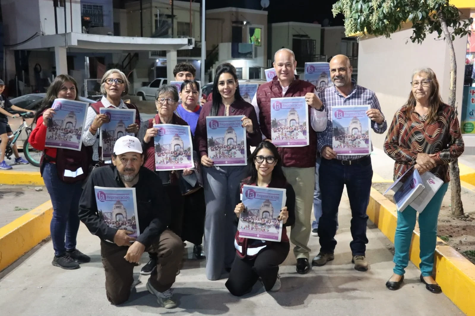 Refuerza Angélica Burgos actividades de organización territorial de Morena en Nogales
