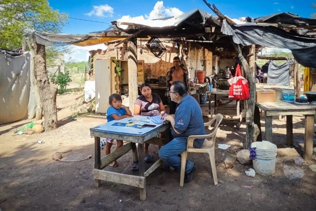 COVES censa a 514 familias afectadas por el huracán Polo en Navojoa