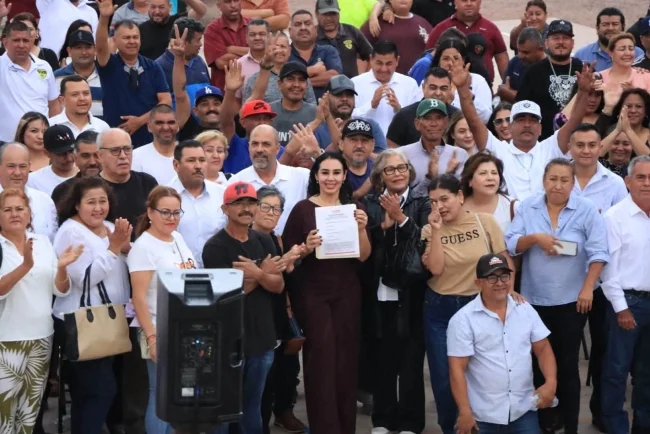 Angélica Burgos se registra para buscar la coordinación de Morena en Nogales