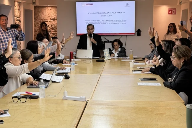 Cabildo de Nogales respalda reforma para fortalecer la Protección Civil en Sonora