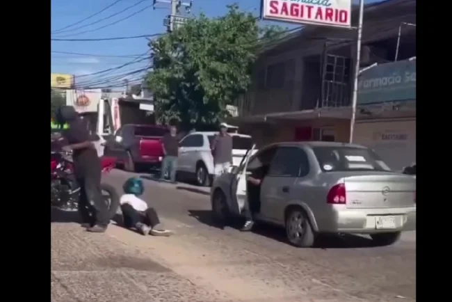 Investigan presunto robo de motocicleta tras accidente en el bulevar Los Álamos