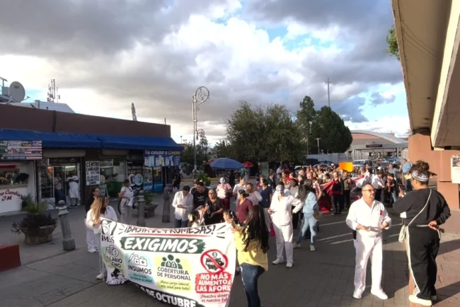 Rechaza mayoría de trabajadores del IMSS en Nogales propuesta de aumento salarial