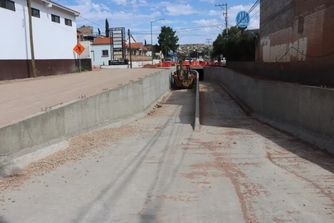 Supervisan obras viales de la Tecnológico; reportan 95 % de avance