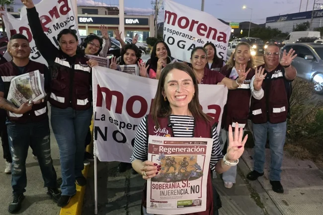 Llama Julia Huerta a la unidad y civilidad en el proceso interno de Morena en Nogales