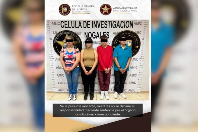 Procesan a cuatro mujeres por delito contra la salud en Nogales