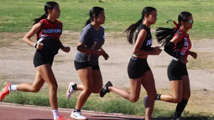 Destaca nogalense en competencia estatal de atletismo