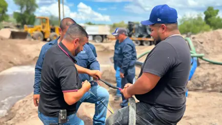 Oomapas atiende reportes de agua turbia en comunidades afectadas