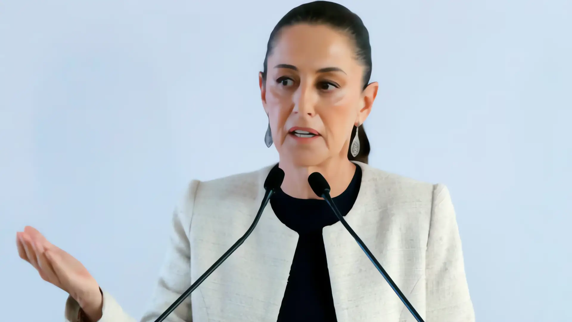 Alta aprobación de Sheinbaum en redes a 100 días de gobierno
