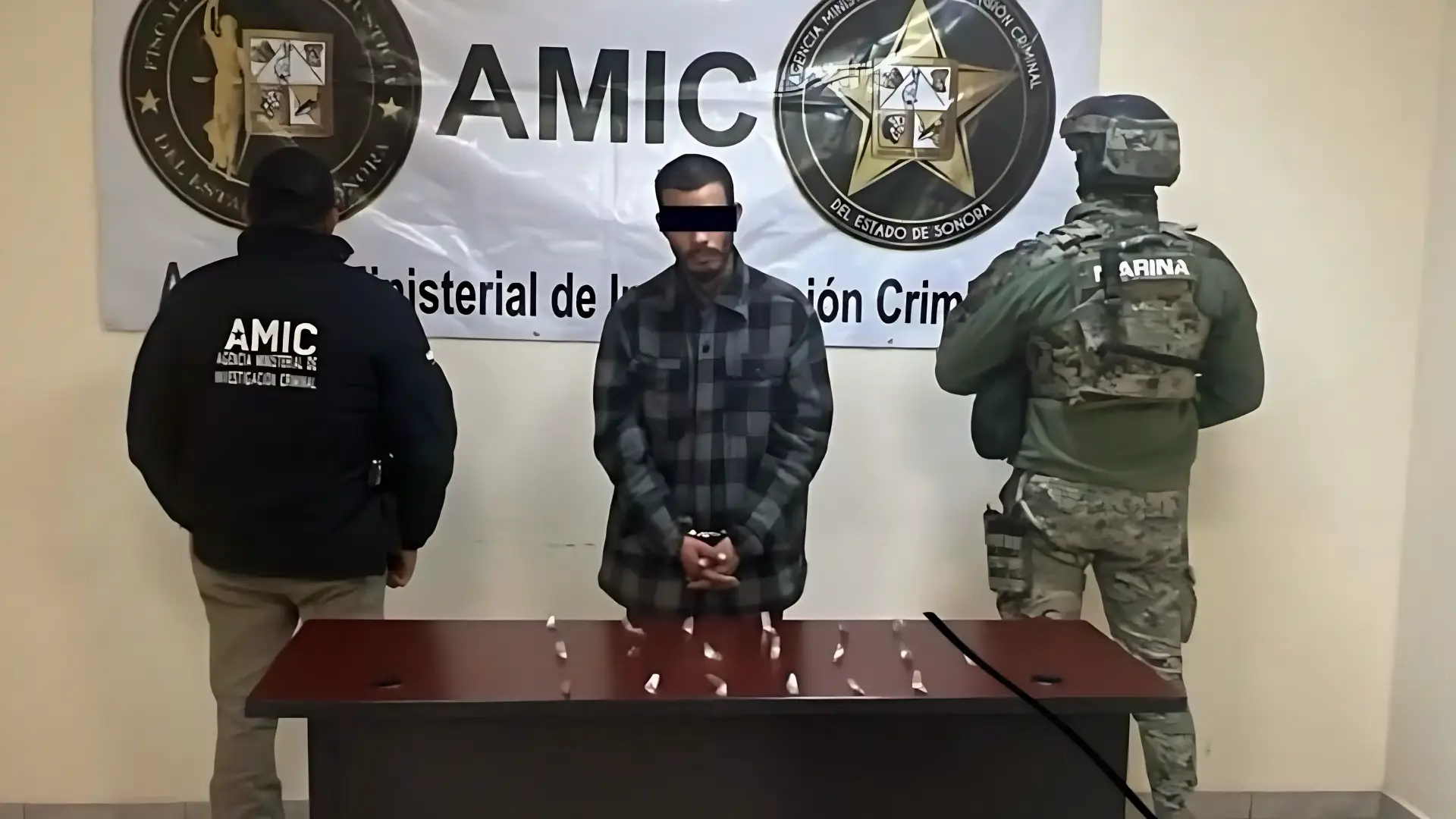 Asegurado estadounidense con droga en operativo en SLRC
