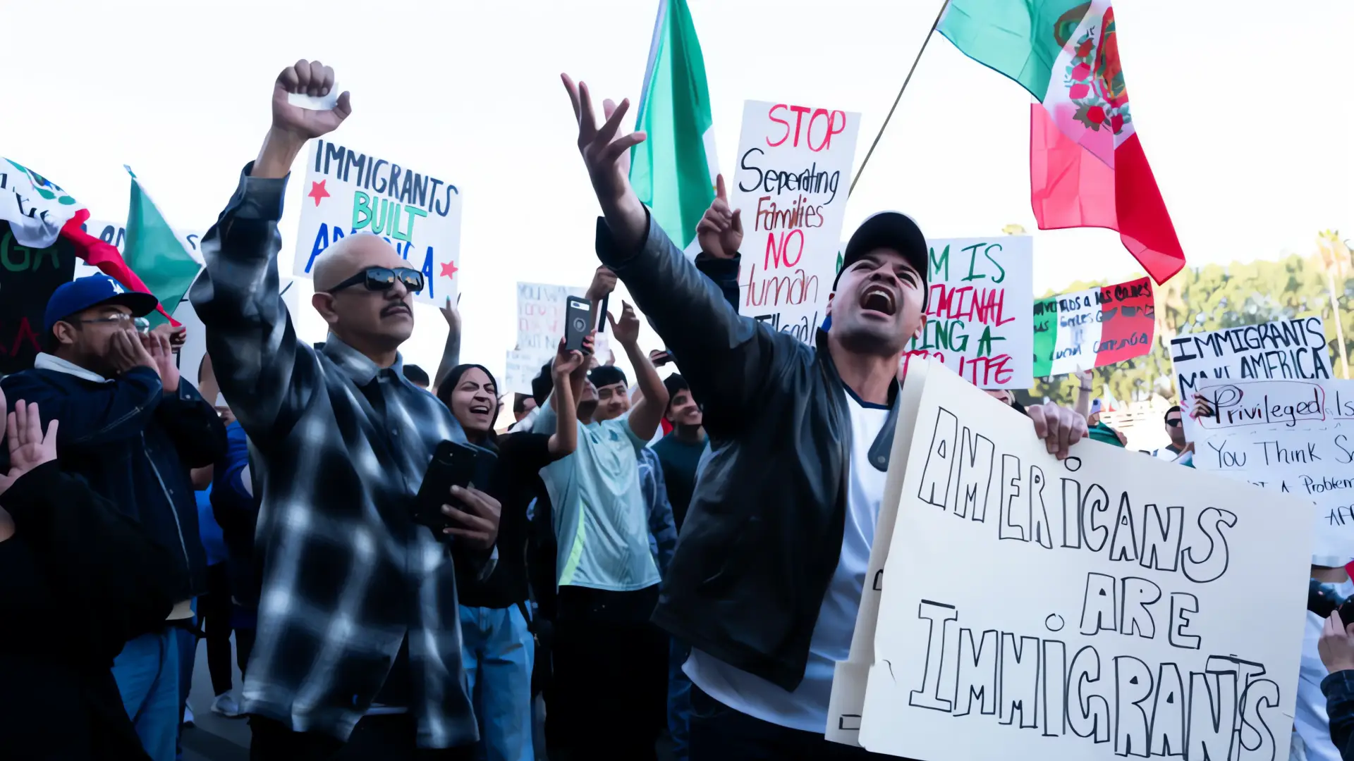 Phoenix se divide: Protestas por órdenes ejecutivas de inmigración
