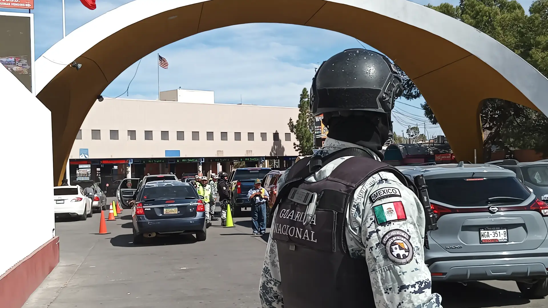 Guardia Nacional intensifica vigilancia en la frontera de Nogales